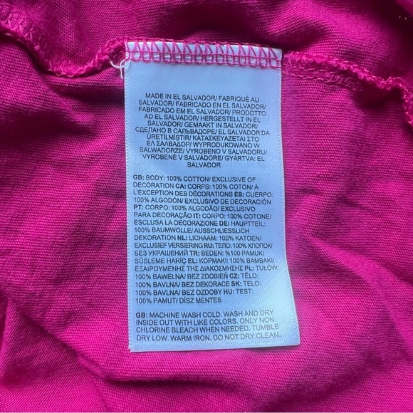 The North Face Women's Evolution Oversized Short Sleeve T Shirt Pink Sz Small - Picture 6 of 7